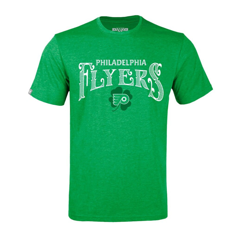 Philadelphia Flyers Levelwear St. Patrick's Day Richmond T-Shirt Green