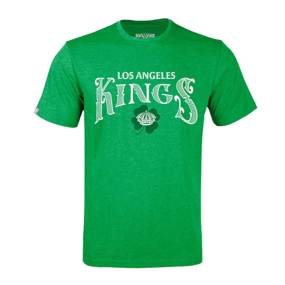 Los Angeles Kings Levelwear St. Patrick's Day Richmond T-Shirt Green