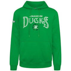 Anaheim Ducks Levelwear St. Patrick's Day Podium Hoodie Green
