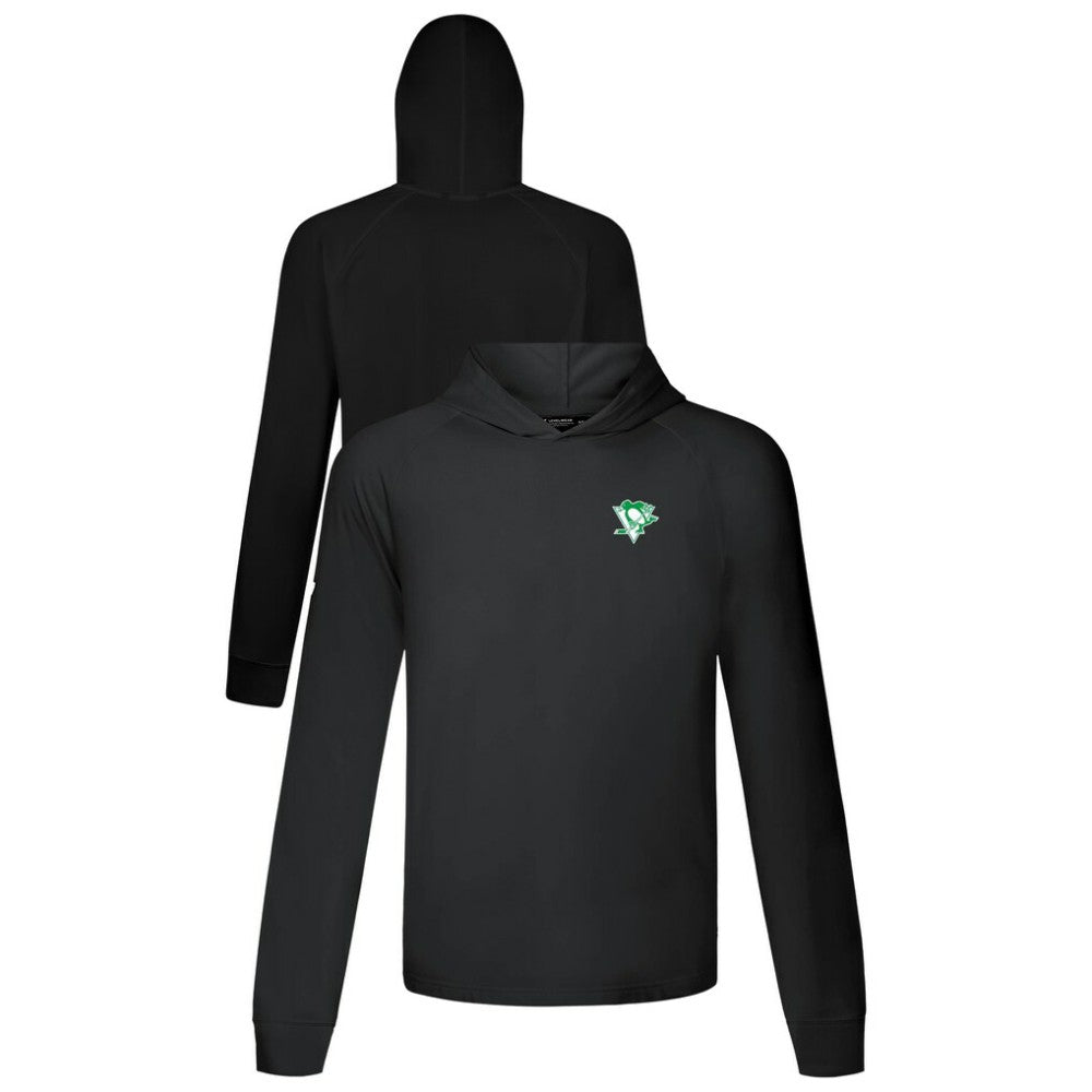 Pittsburgh Penguins Levelwear St. Patrick's Day Dimension Hoodie Black