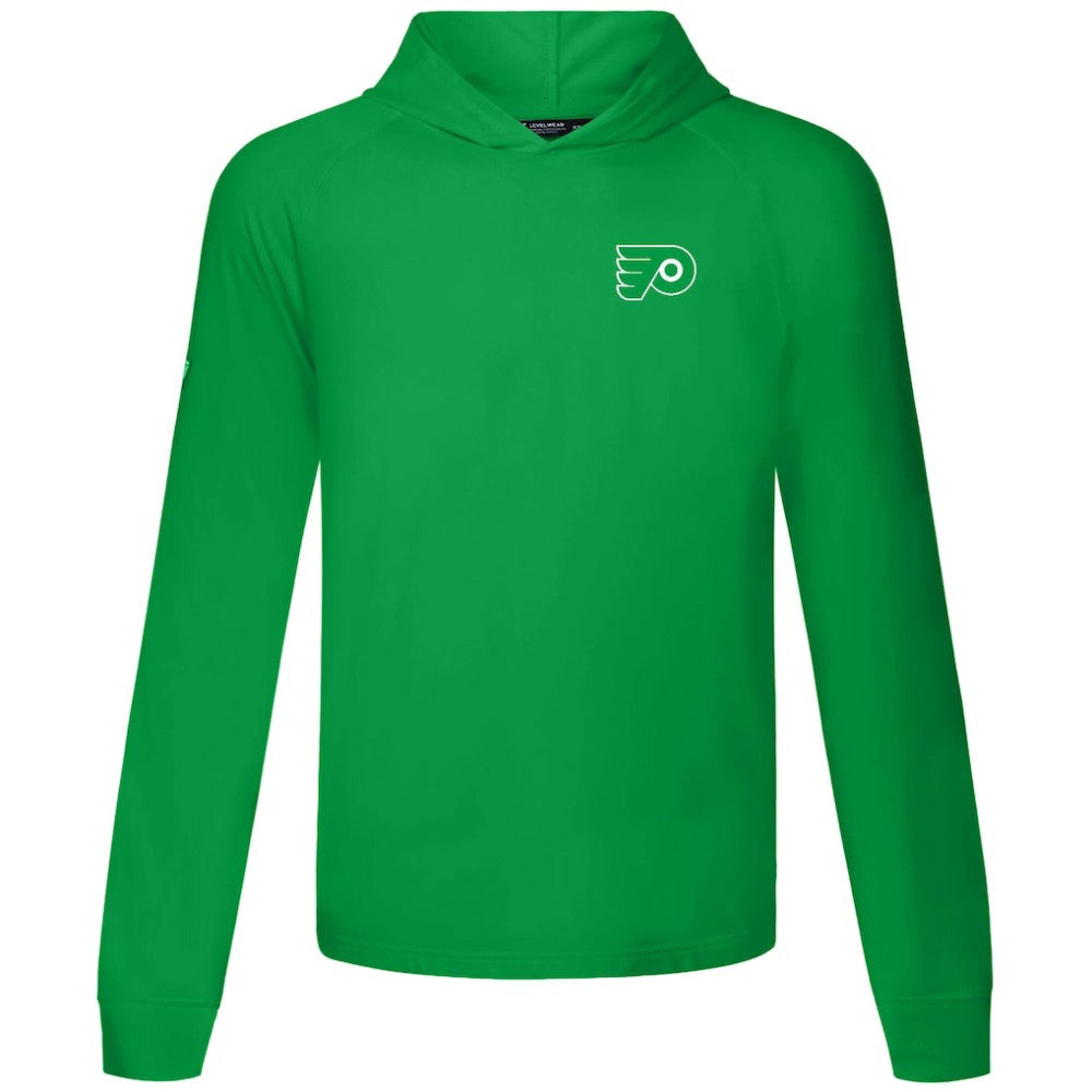 Philadelphia Flyers Levelwear St. Patrick's Day Dimension Hoodie Green