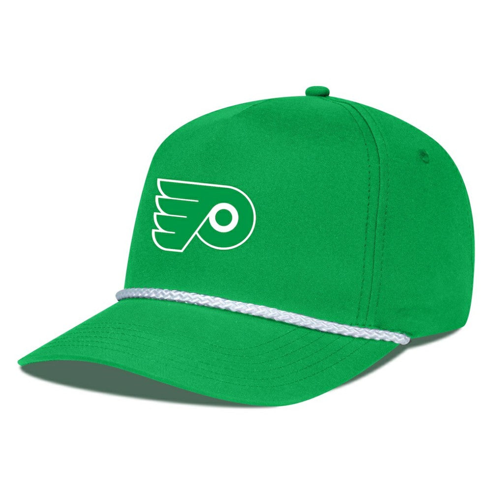 Philadelphia Flyers Levelwear St. Patrick's Day Gambit Rope Adjustable Hat Kelly Green