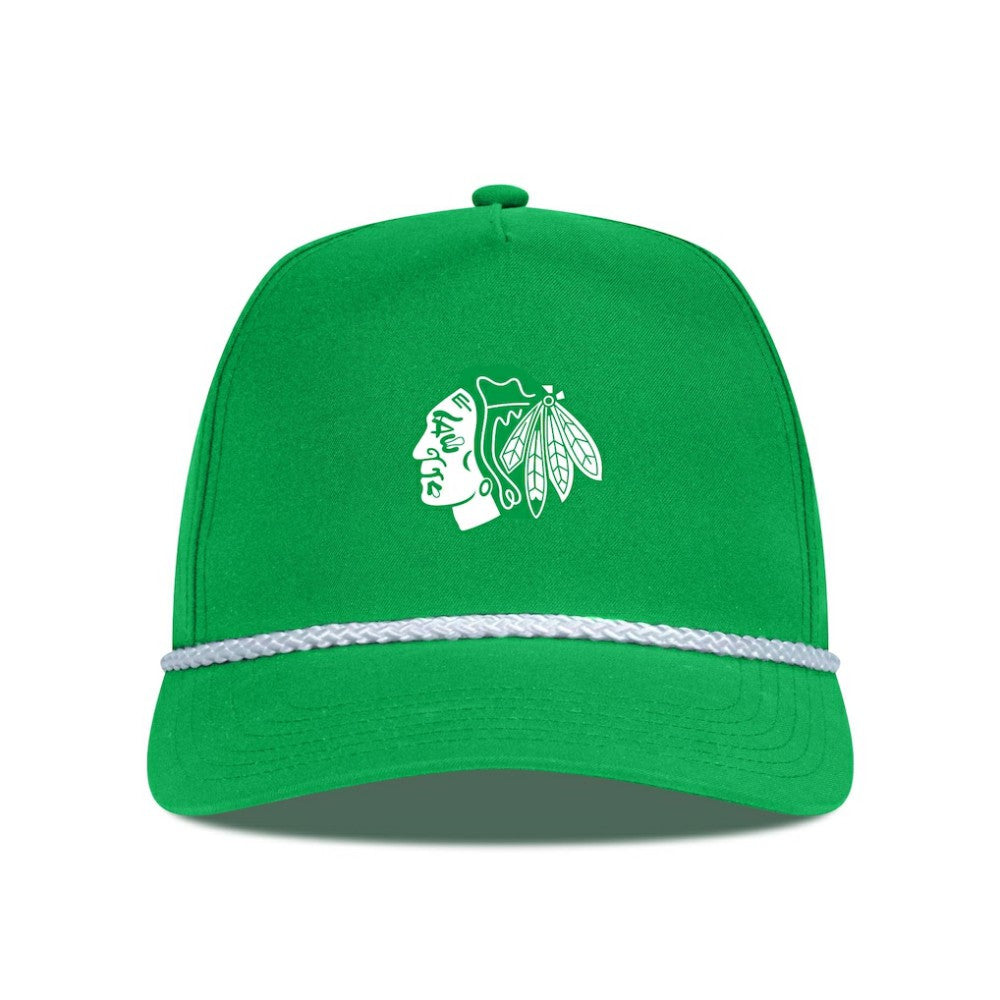 Chicago Blackhawks Levelwear St. Patrick's Day Gambit Rope Adjustable Hat Kelly Green