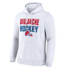 Colorado Avalanche Hometown Graphic Hoodie White