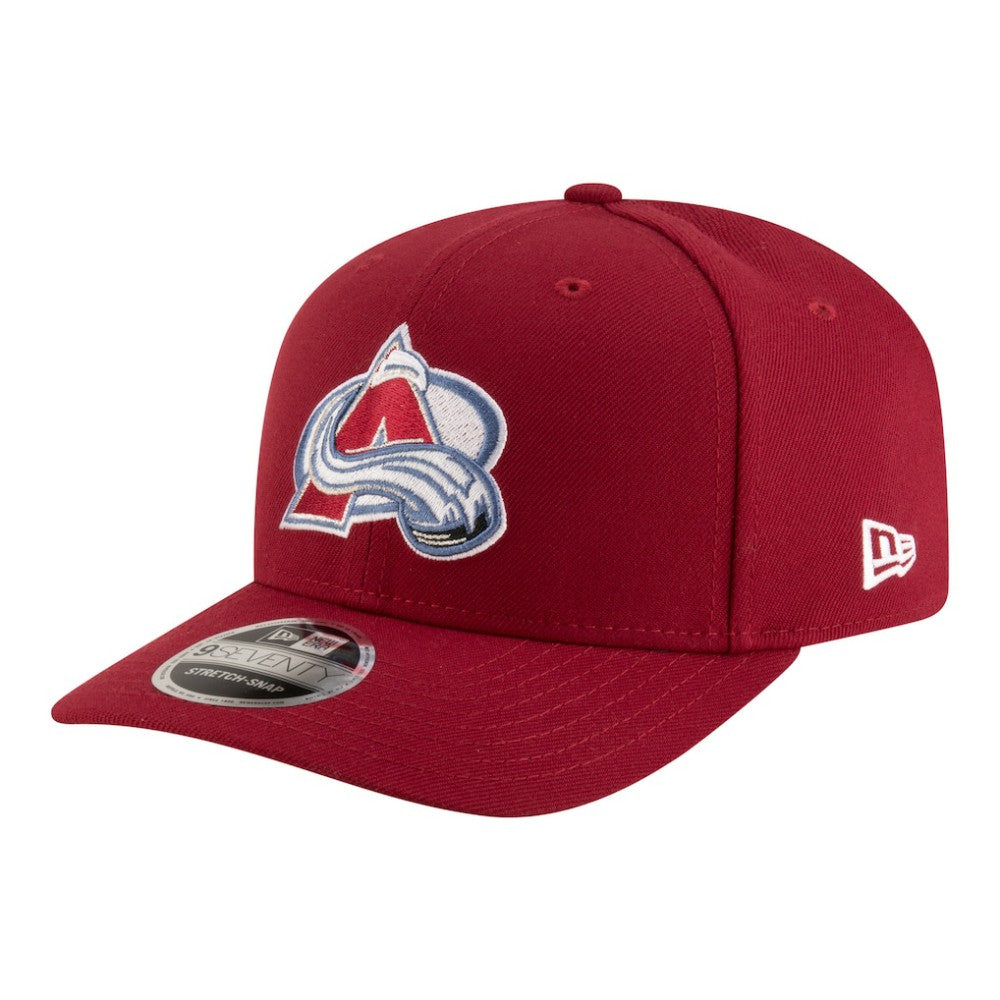 Colorado Avalanche New Era 9SEVENTY Adjustable Hat Burgundy