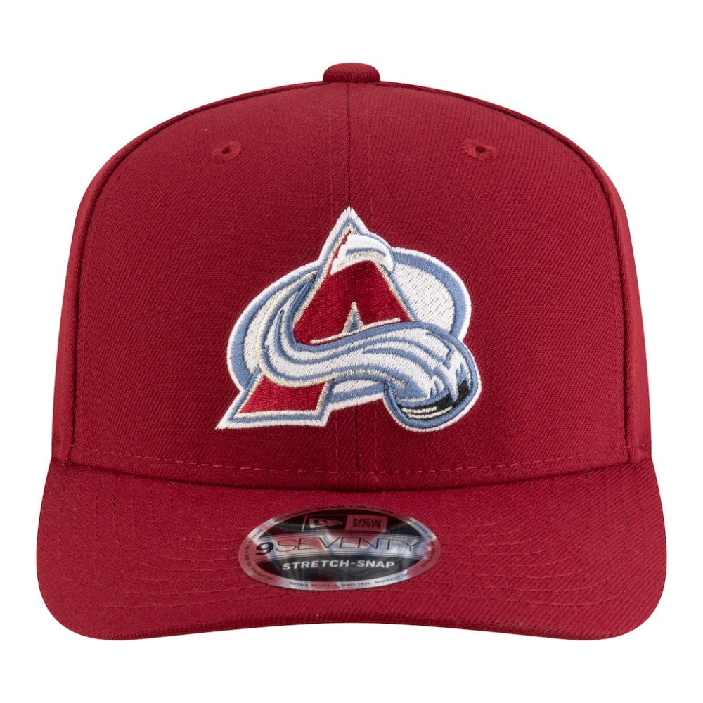 Colorado Avalanche New Era 9SEVENTY Adjustable Hat Burgundy