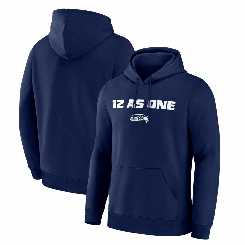 Seattle Seahawks Super Bowl LX 12 as One Hoodie - College Navy cheap