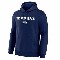 Seattle Seahawks Super Bowl LX 12 as One Hoodie - College Navy cheap