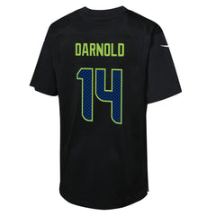 Sam Darnold Seattle Seahawks Youth Super Bowl LX Carbon Fashion Game Jersey - Black | Nike discount