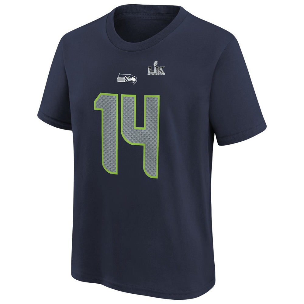 Sam Darnold Seattle Seahawks Youth Super Bowl LX Name & Number T-Shirt - College Navy | Nike on sale