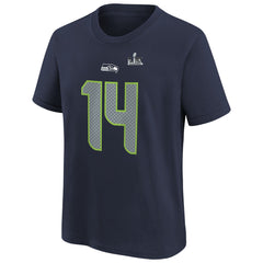 Sam Darnold Seattle Seahawks Youth Super Bowl LX Name & Number T-Shirt - College Navy | Nike on sale