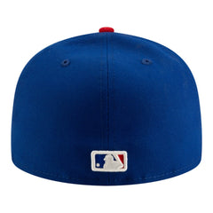 Chicago Cubs 150th Anniversary 59FIFTY Fitted Hat - White/Royal | New Era
