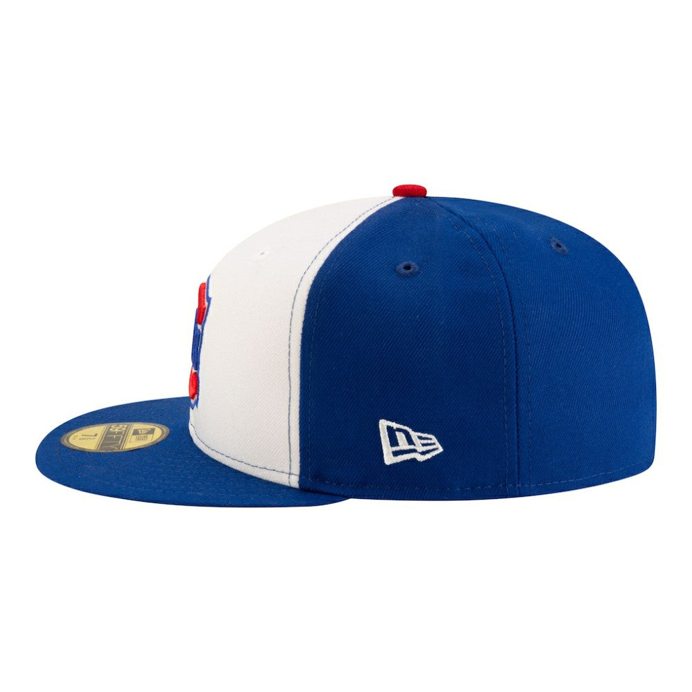 Chicago Cubs 150th Anniversary 59FIFTY Fitted Hat - White/Royal | New Era