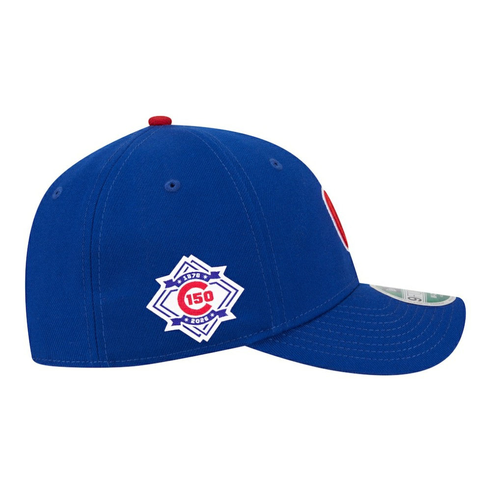 Chicago Cubs 150th Anniversary 9FORTY M-Crown Adjustable Hat - Royal | New Era