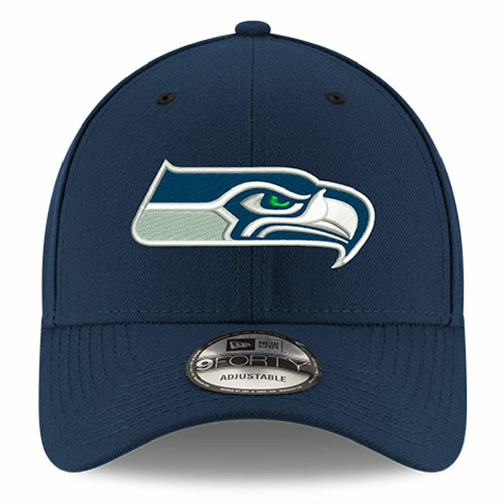 Seattle Seahawks New Era Youth 9FORTY Adjustable Hat - College Navy cheap