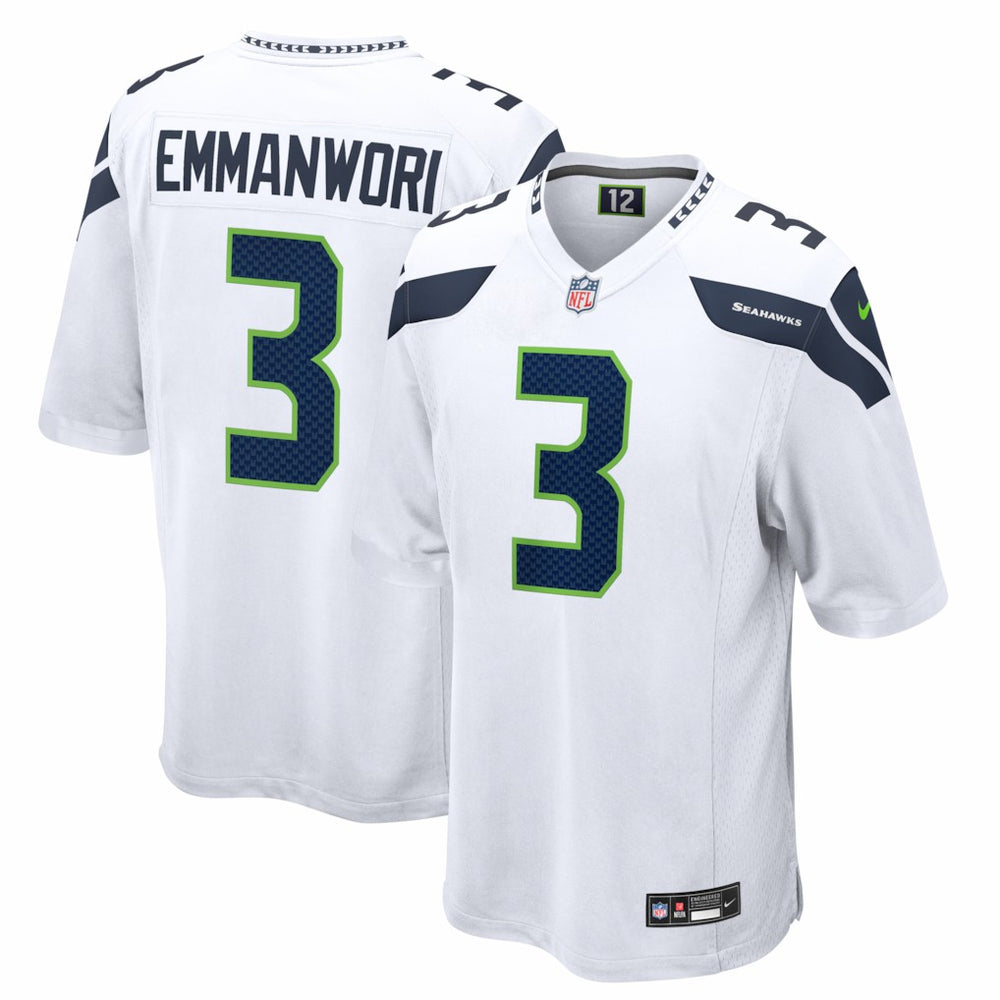 Nick Emmanwori Seattle Seahawks Game Jersey - White | Nike for sale
