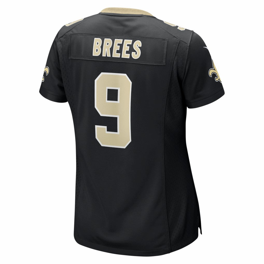 Drew Brees New Orleans Saints Women's Team Game Jersey - Black | Nike for sale