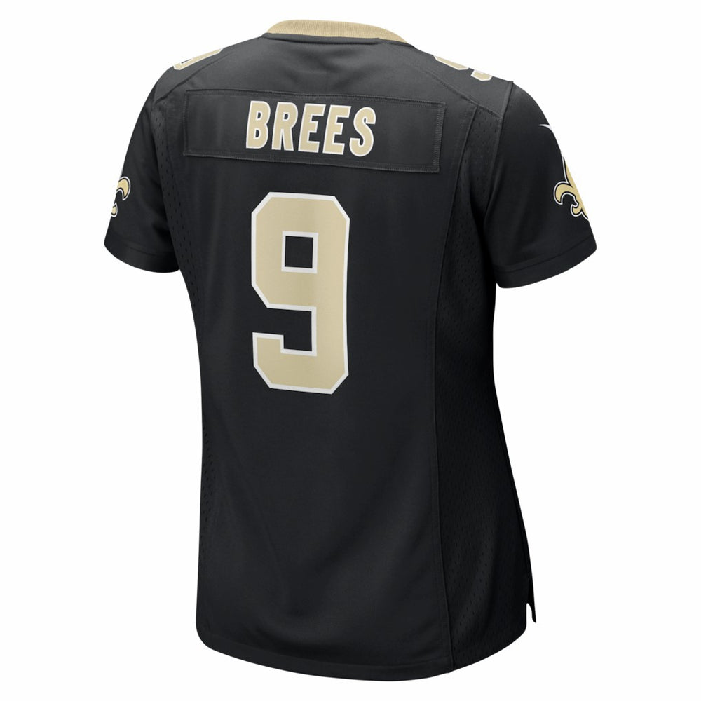 Drew Brees New Orleans Saints Women's Team Game Jersey - Black | Nike for sale