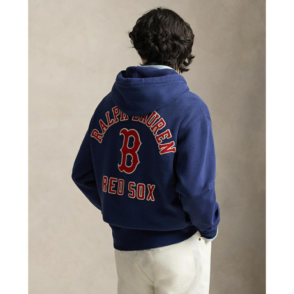 Red Sox Polo Ralph Lauren Fleece Hoodie - Navy