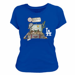 Los Angeles Dodgers Tiny Turnip Women's 2026 Spring Training T-Shirt - Royal