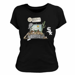 Chicago White Sox Tiny Turnip Women's 2026 Spring Training T-Shirt - Black