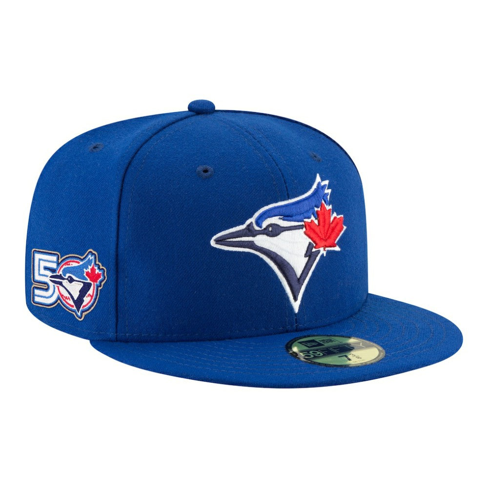 Toronto Blue Jays 50th Season 59FIFTY Fitted Hat - Royal | New Era