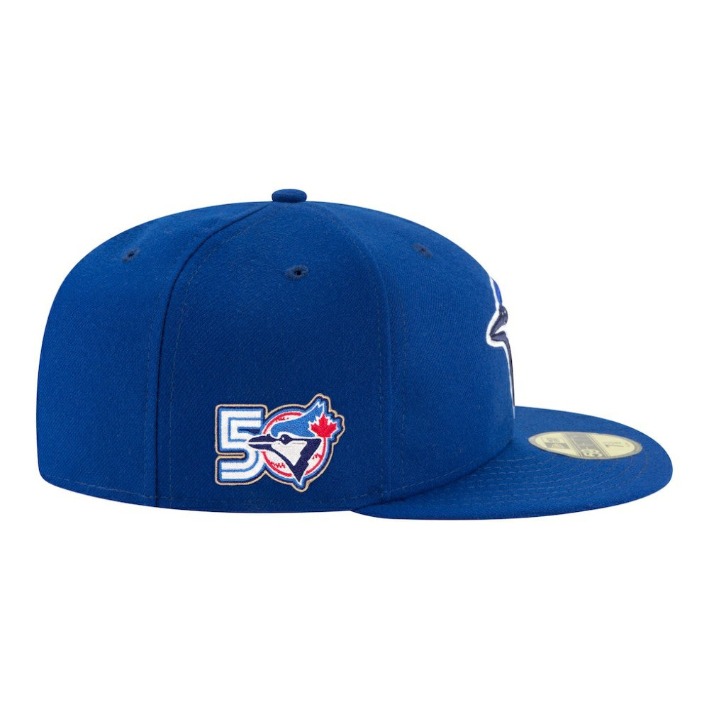 Toronto Blue Jays 50th Season 59FIFTY Fitted Hat - Royal | New Era