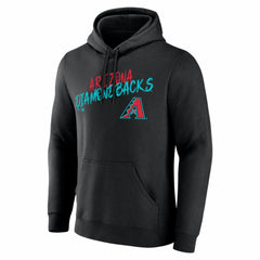 Arizona Diamondbacks  Hustle Personalized Name & Number Hoodie - Black