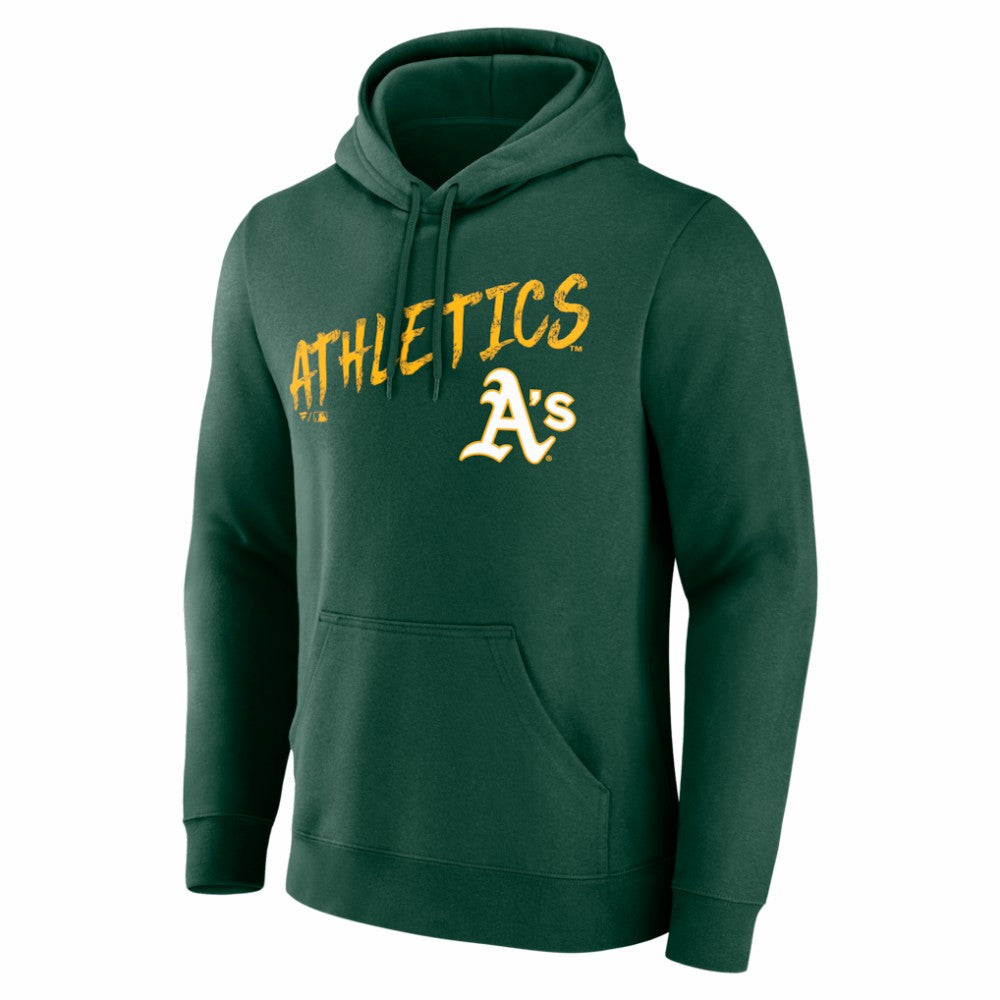 Athletics  Hustle Personalized Name & Number Hoodie - Green