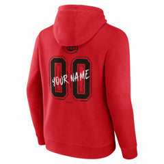 Cincinnati Reds  Hustle Personalized Name & Number Hoodie - Red