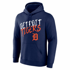 Detroit Tigers  Hustle Personalized Name & Number Hoodie - Navy
