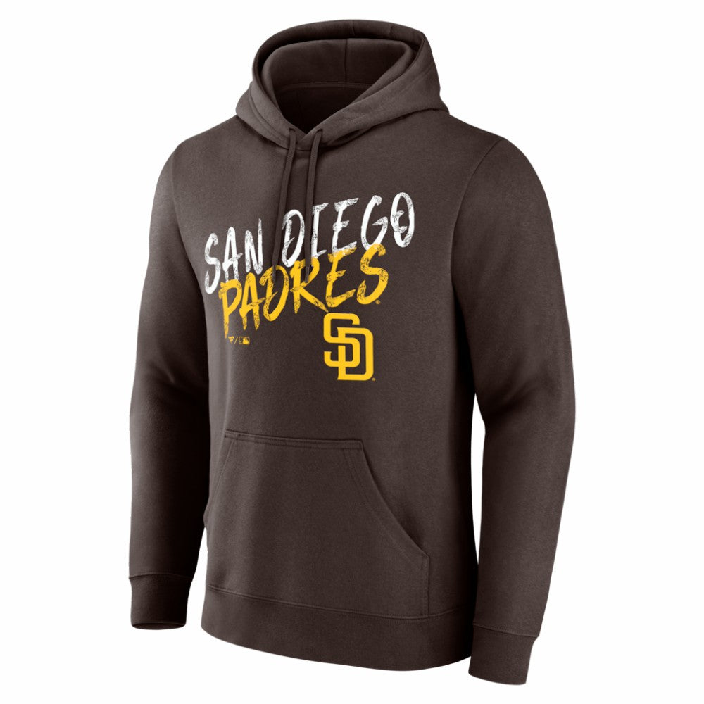San Diego Padres  Hustle Personalized Name & Number Hoodie - Brown