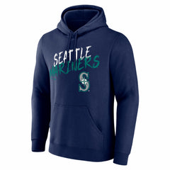 Seattle Mariners  Hustle Personalized Name & Number Hoodie - Navy