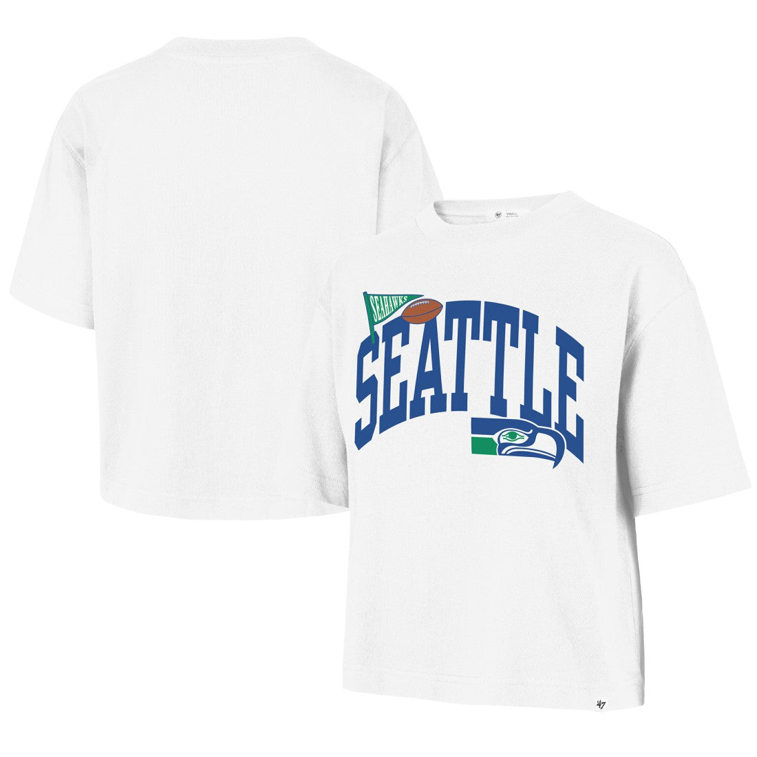 Seattle Seahawks '47 Women's Reed City T-Shirt - White cheap