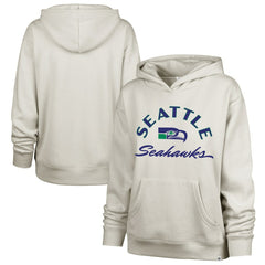 Seattle Seahawks '47 Women's Whirlwind Naomi Hoodie - Stone discount