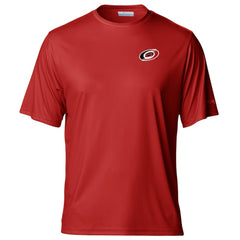 Carolina Hurricanes Columbia PFG Terminal Tackle Omni-Shade T-Shirt Red