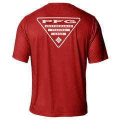 Florida Panthers Columbia PFG Terminal Tackle Omni-Shade T-Shirt Red