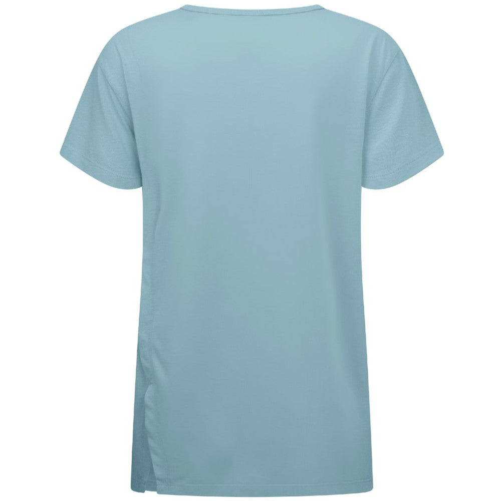 Boston Red Sox Levelwear Women's Influx Spring Training Sunrise Bold T-Shirt - Blue