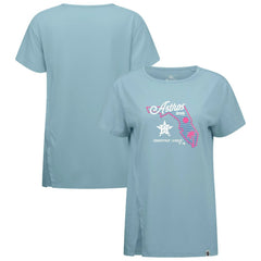 Houston Astros Levelwear Women's Influx Spring Training Sunrise Bold T-Shirt - Blue