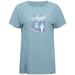 Los Angeles Angels Levelwear Women's Influx Spring Training Sunrise Bold T-Shirt - Blue