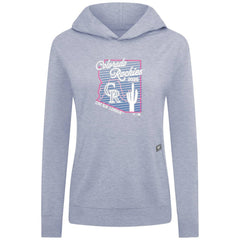 Colorado Rockies Levelwear Women's Relay Spring Training Sunrise Bold Hoodie - Light Blue