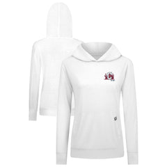 Cleveland Guardians Levelwear Women's Relay Spring Break Panoramic Bold Hoodie - White