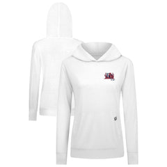 Kansas City Royals Levelwear Women's Relay Spring Break Panoramic Bold Hoodie - White