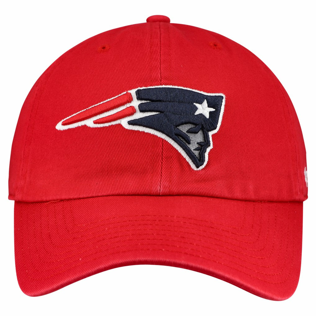 New England Patriots '47 Clean Up Primary Logo Adjustable Hat - Red for sale