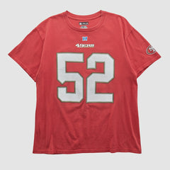 San Francisco 49ers NFL 2010s T-shirt - Red Vintage outlet