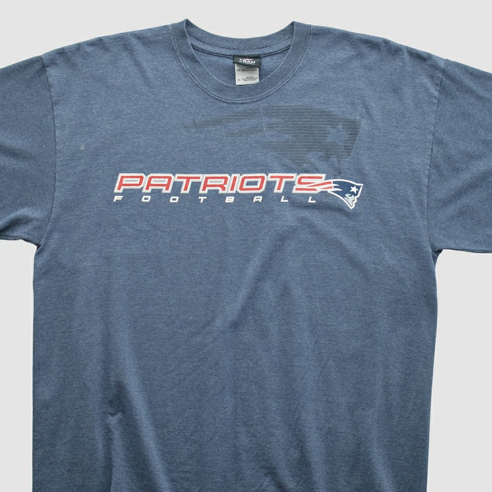 New England Patriots NFL 2010s T-shirt - Blue Vintage discount