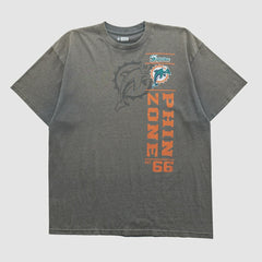 Miami Dolphins NFL 2010s T-shirt - Dark Heather Gray Vintage outlet
