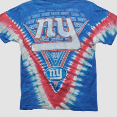 New York Giants Majestic 2000s T-shirt - Blue Vintage sale
