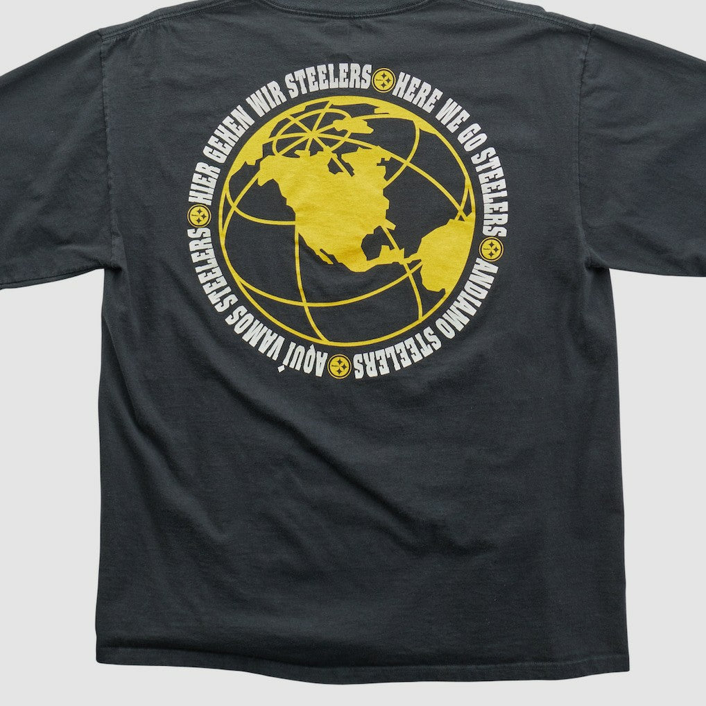 Pittsburgh Steelers NFL 2010s T-shirt - Black Vintage for sale