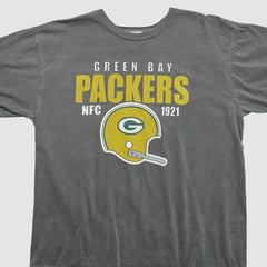 Green Bay Packers NFL 2010s T-shirt - Charcoal Vintage on sale